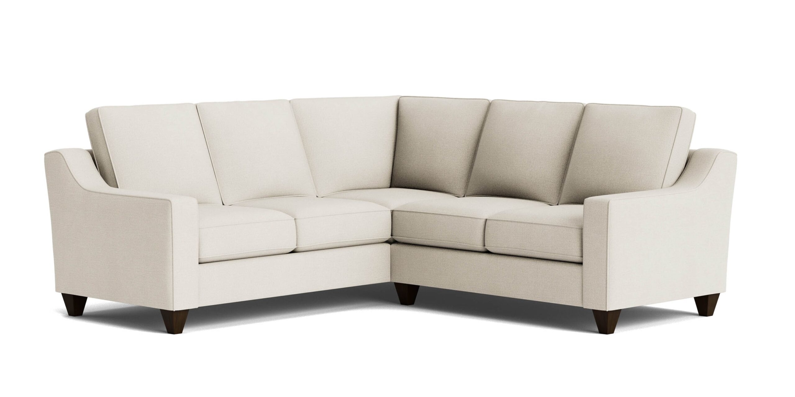 2bfe9af2b1bca76c1b088a3bdf2bee3c True Custom™ True Custom® Wide Slope Arm L-Shaped Sectional - Image 1