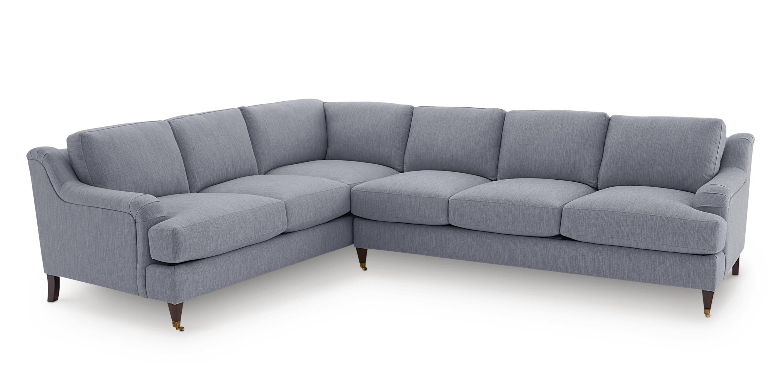 4c6d435372d8f90aa01f000c9eae2f87 Stockten English Arm L-Shape Sectional with Casters - Image 1