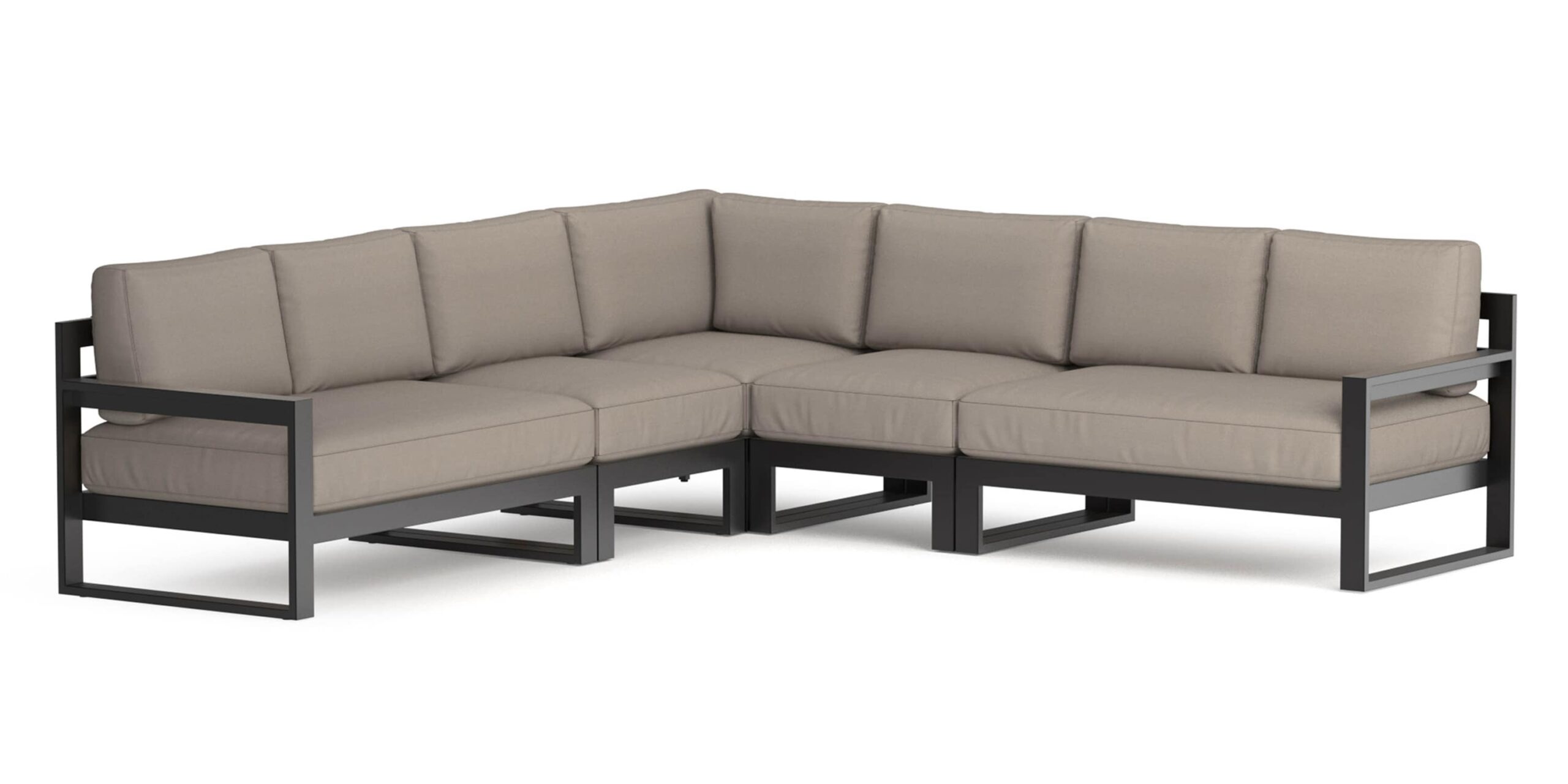 5b1caea8b512b29fc1807a70a0e2930f Bonavista Outdoor Track Arm Sectional - Image 1