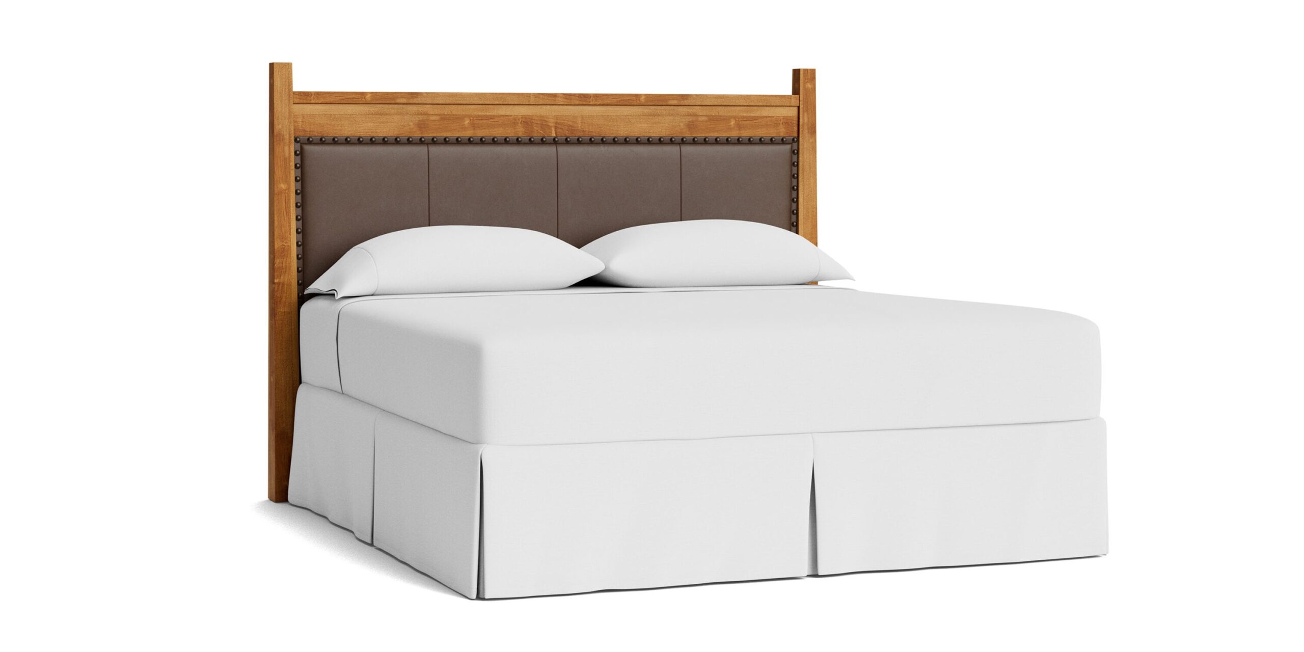 5f58aef8ade106497766023cfc2d2470 Heritage Leather Upholstered Bed - Image 1