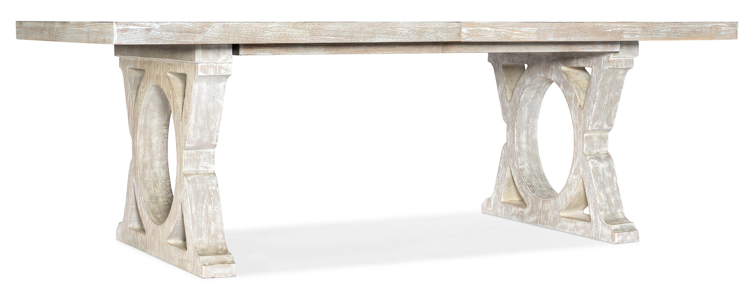 3909b264917e629a4009f044dd5fef8b Serenity Topsail Rectangle Dining Table with 2-18in Leaves - Image 1