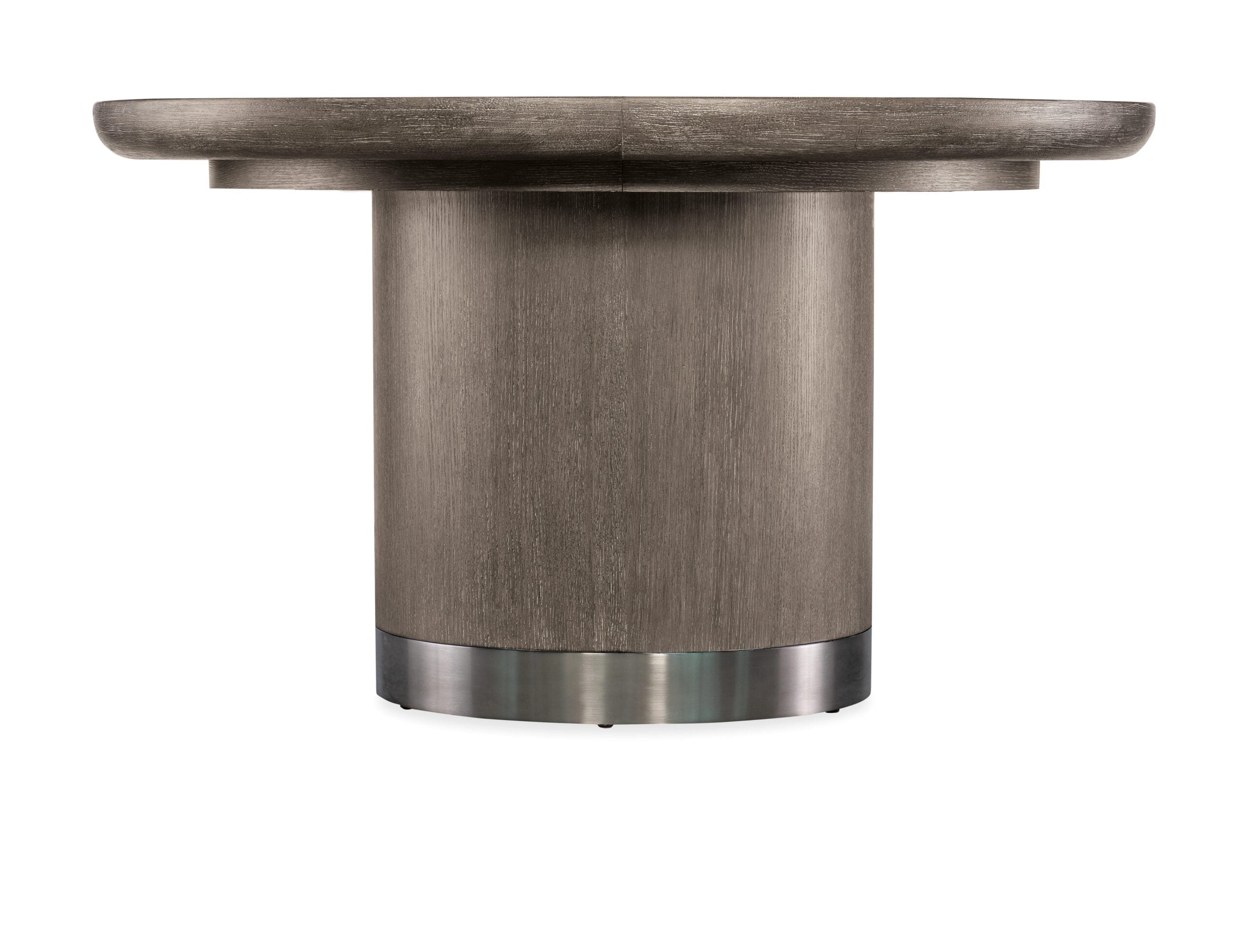 43df9a545b2ccbc486727e5c6ddf110f Modern Mood Round Dining Table with 1-18in Leaf - Image 1