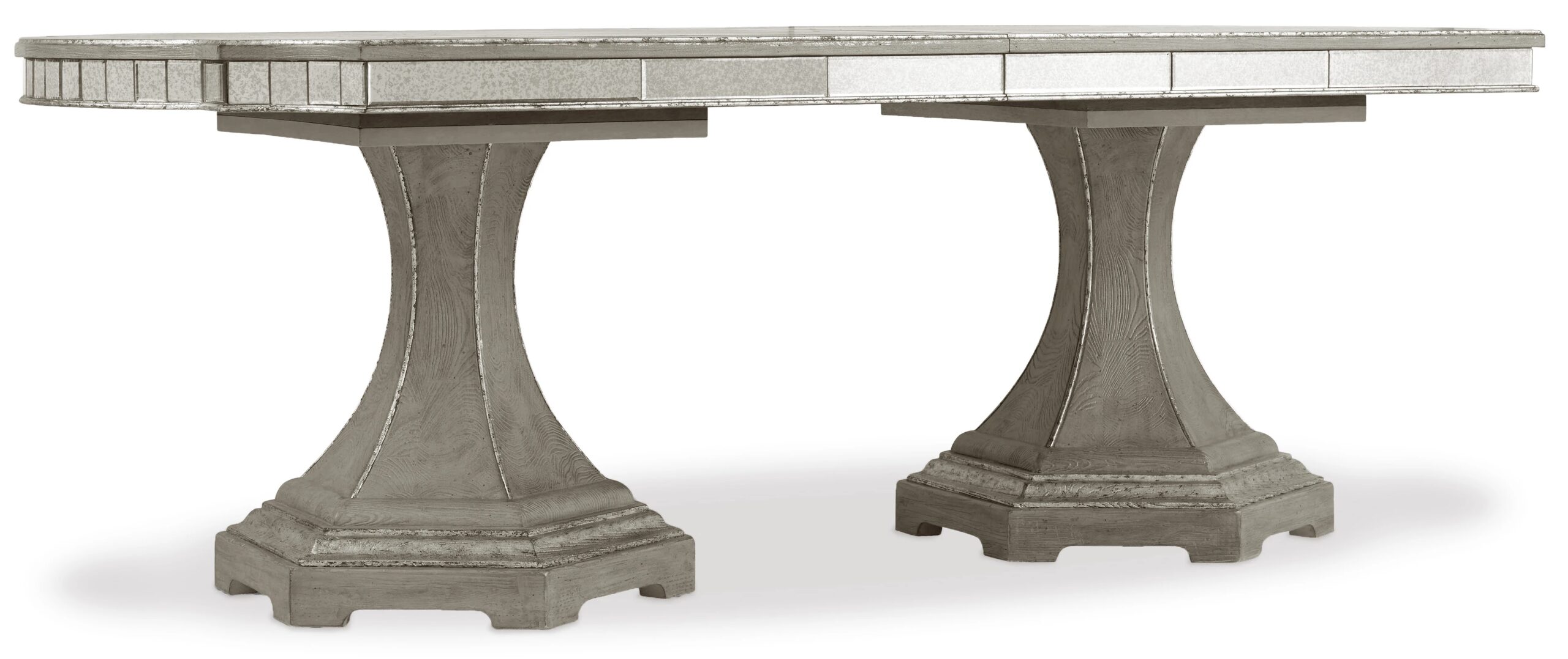 47a115be95f3aa02b373c2cb6662d9e1 Sanctuary Rectangle Dining Table with 2-20in Leaves - Image 1