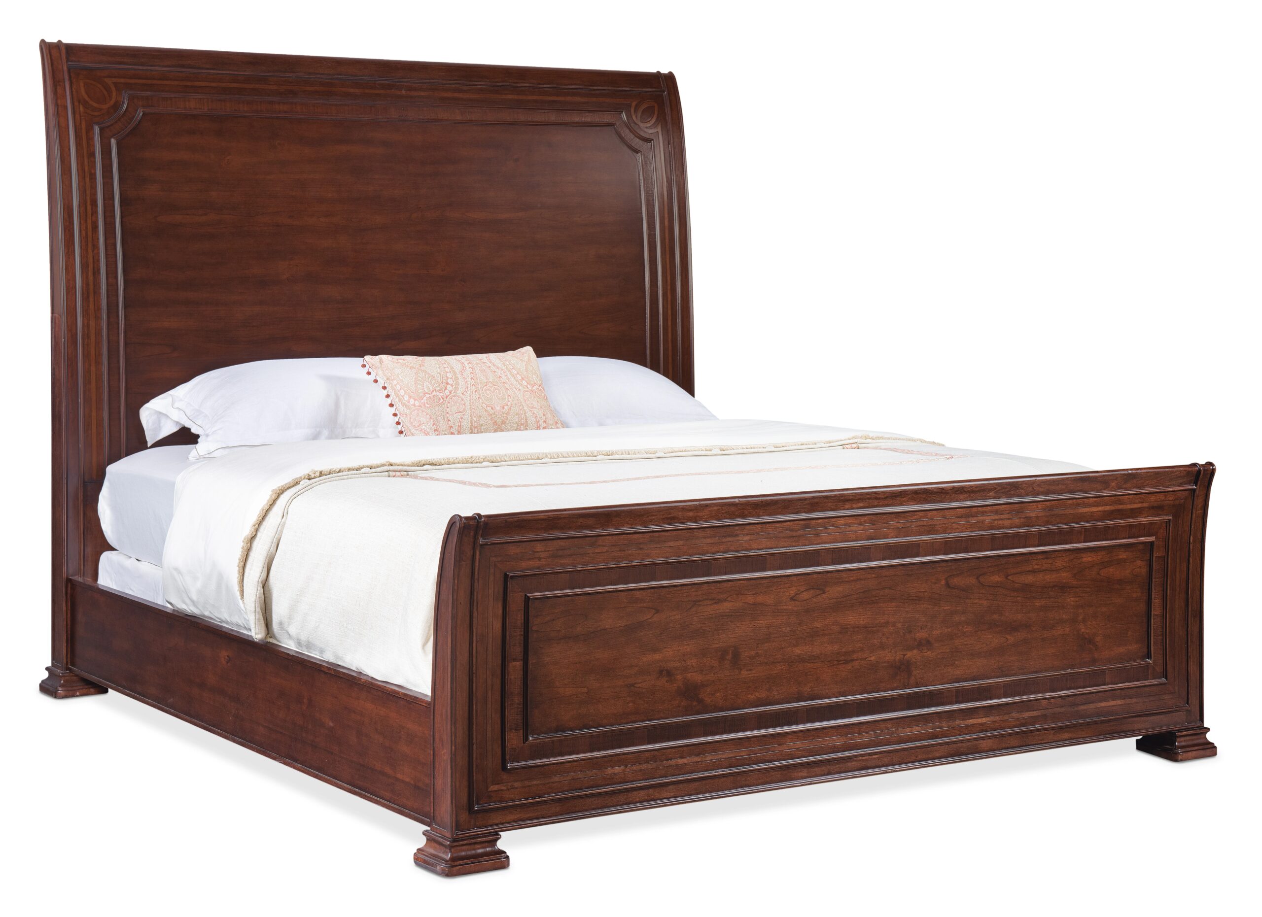 710091bda606097560bcf03990dc1246 Charleston Cal King Sleigh Bed - Image 1