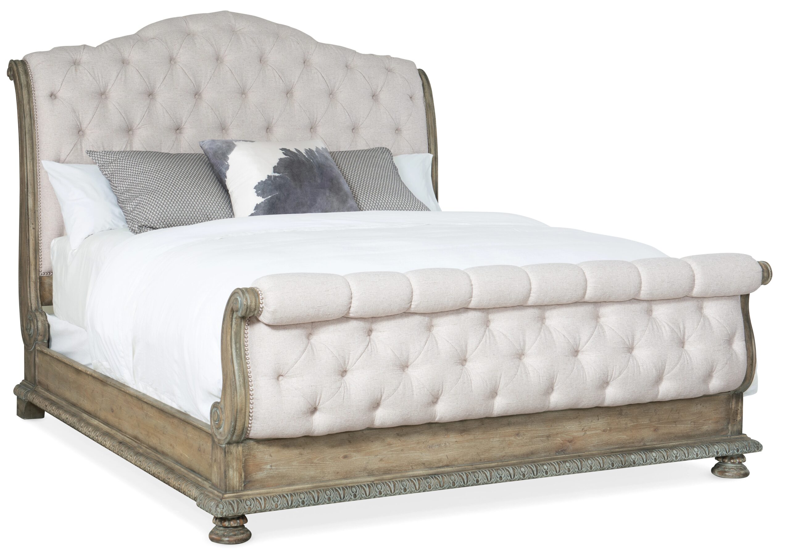 a65583f14d7fb148a2ef077a7335090e Castella California King Tufted Bed - Image 1