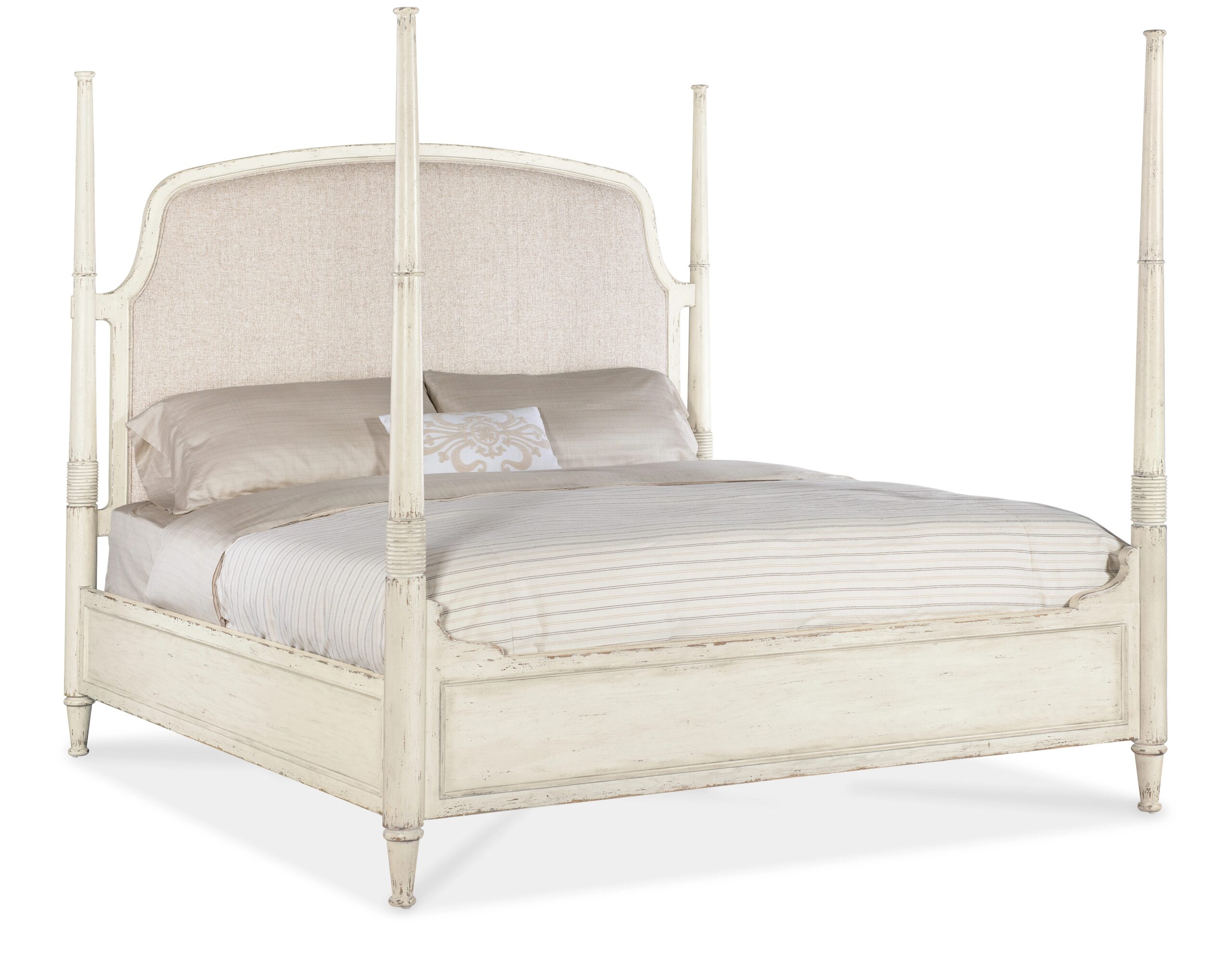 b1edb7194b3f1aadace75cb10c740e6d Americana King Upholstered Poster Bed - Image 1