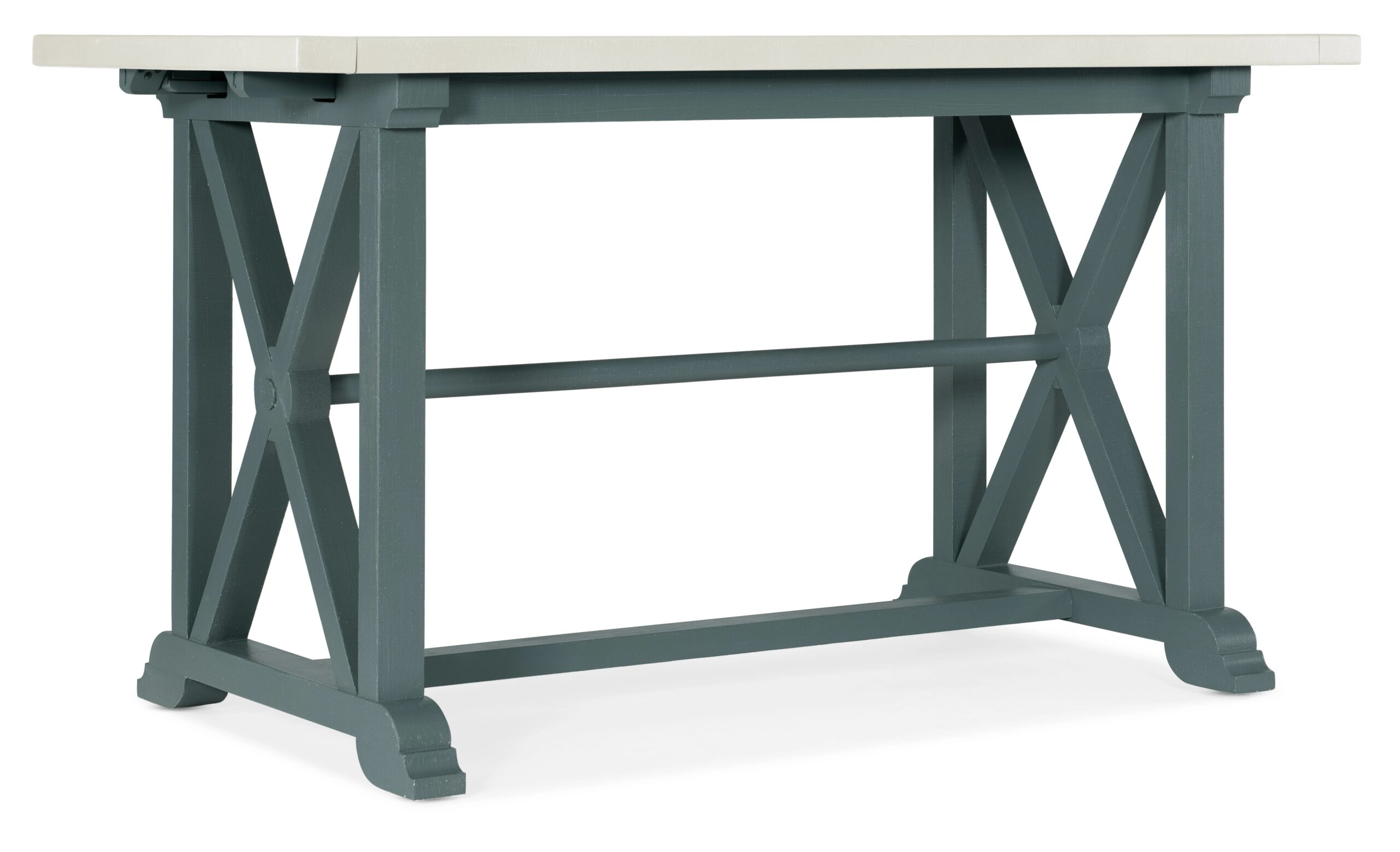 b92c14b8387ed3354e17ce5acee6061c Serenity Piers Friendship Table with 2-12in Leaves - Image 1