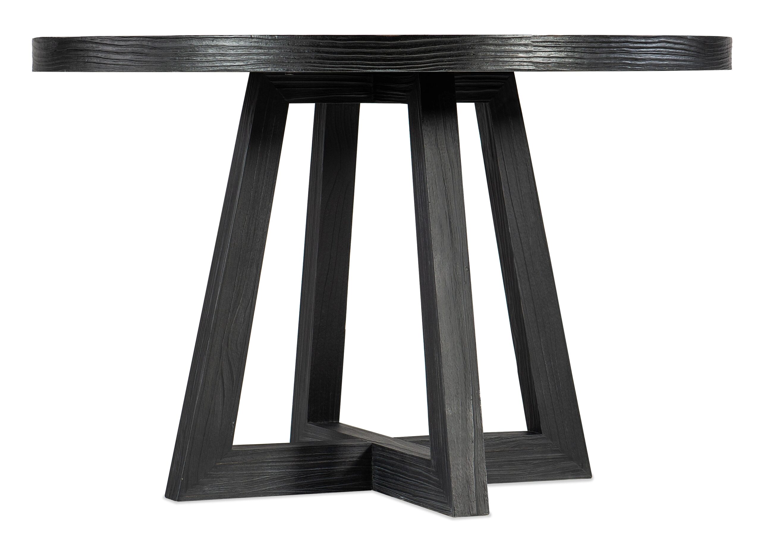 c2aaebbea5260346123ac87dc89f5a93 Chapman Shou Sugi Ban Petite Round Dining Table - Image 1