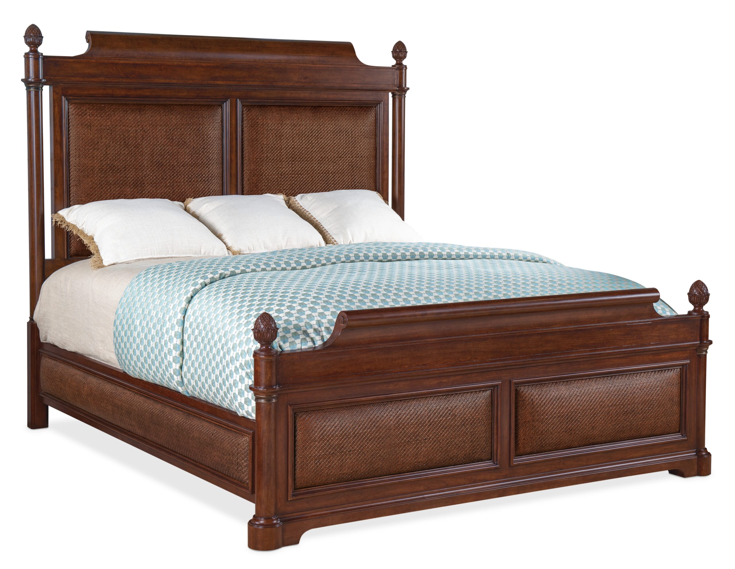 cb5251680645c19e8689710791ebcc95 Charleston Cal King Panel Bed - Image 1
