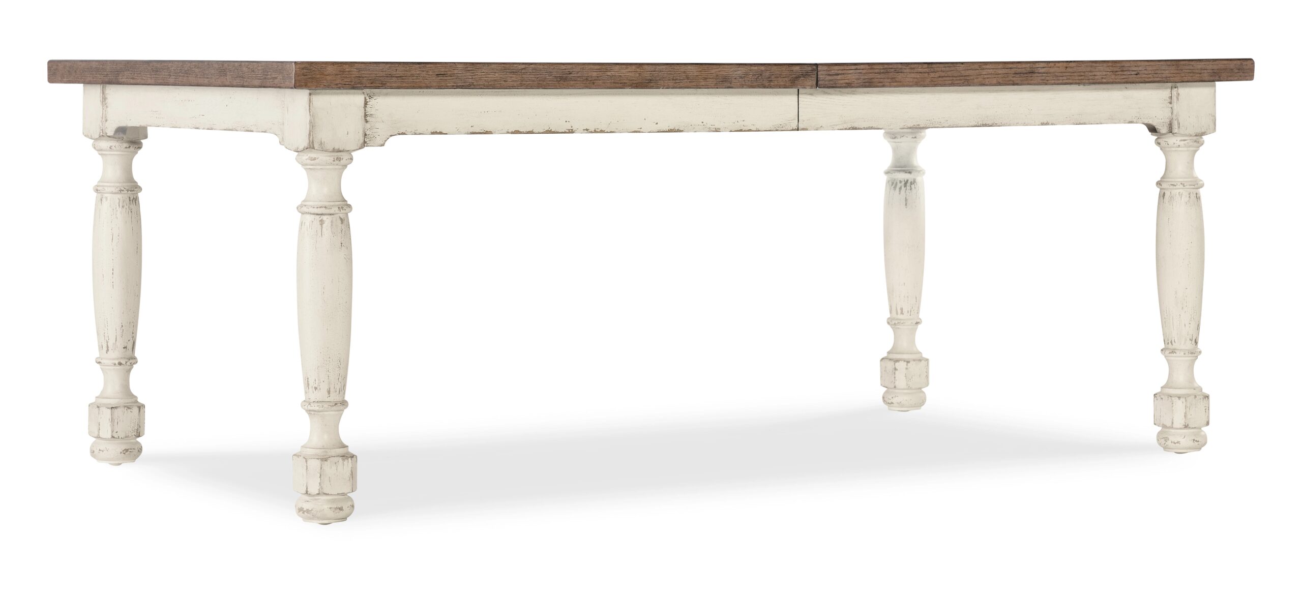 db4f8ced427a69c696701b3c1ae3f7c3 Americana Leg Dining Table with 1-22in Leaf - Image 1