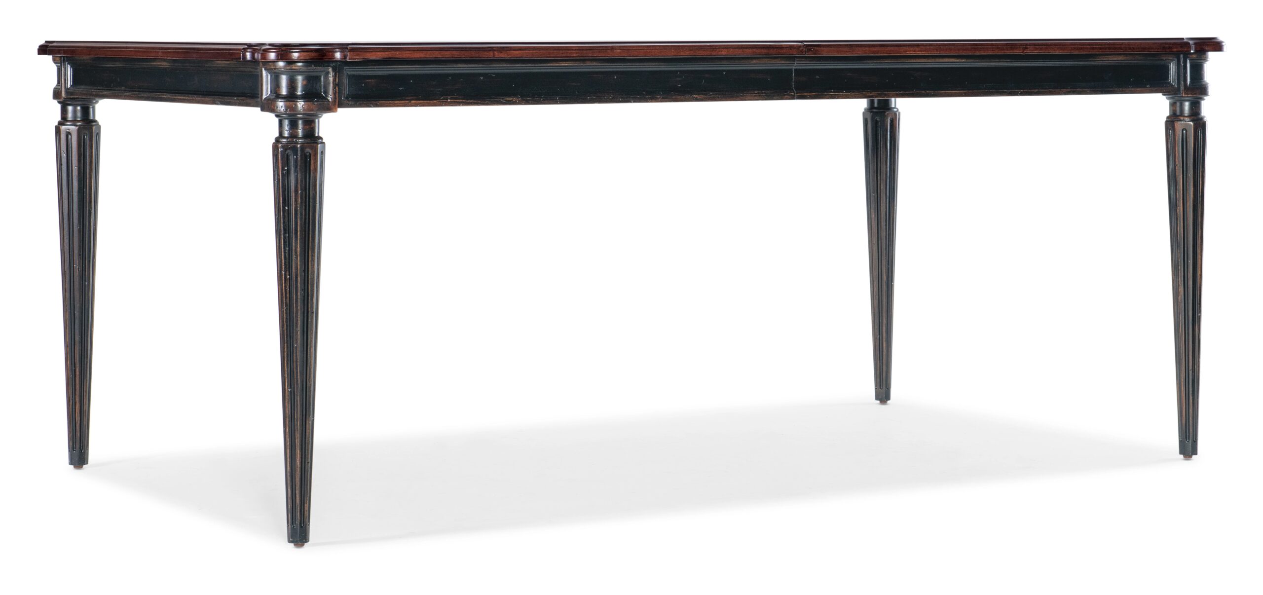 ec54395c1cdf396813b9b9374291004e Charleston Rectangle Leg Dining Table w-2-22in Leaves - Image 1