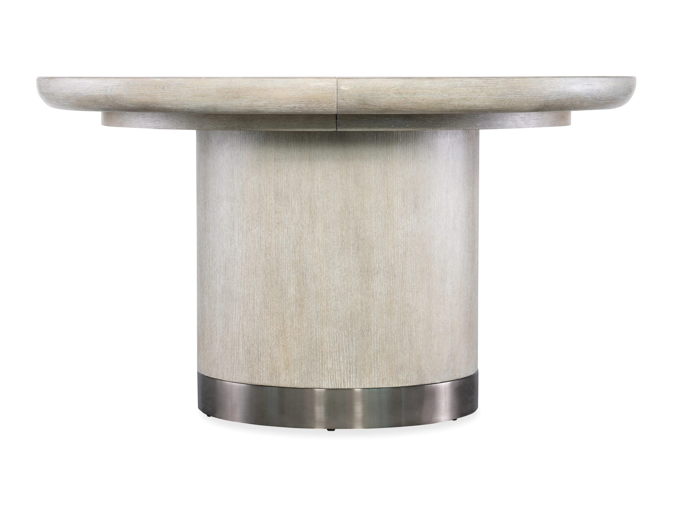 f71241702080c141fd34196c87dd8911 Modern Mood Round Dining Table with 1-18in Leaf - Image 1