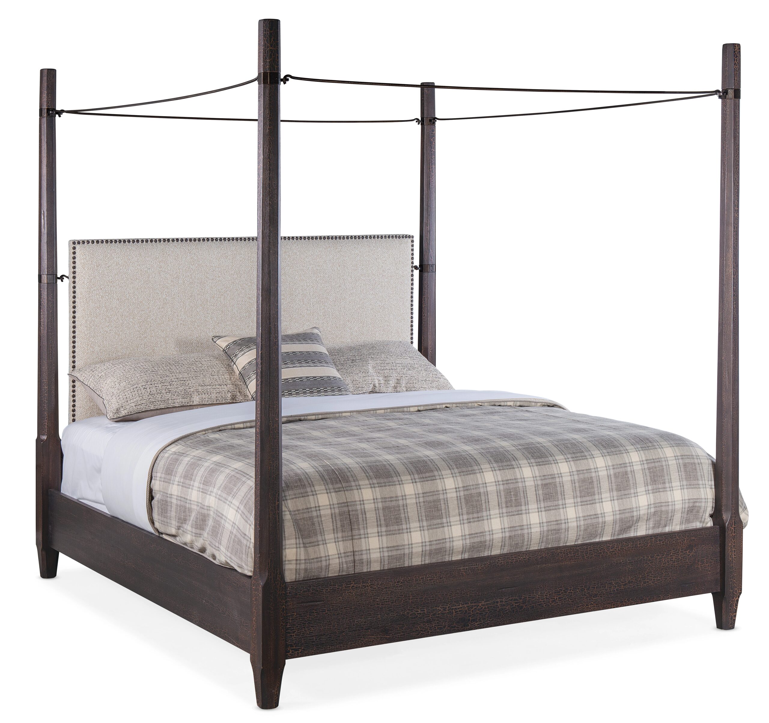 fac54f167730ff685a607c323f32de3e Big Sky Cal King Poster Bed withcanopy - Image 1