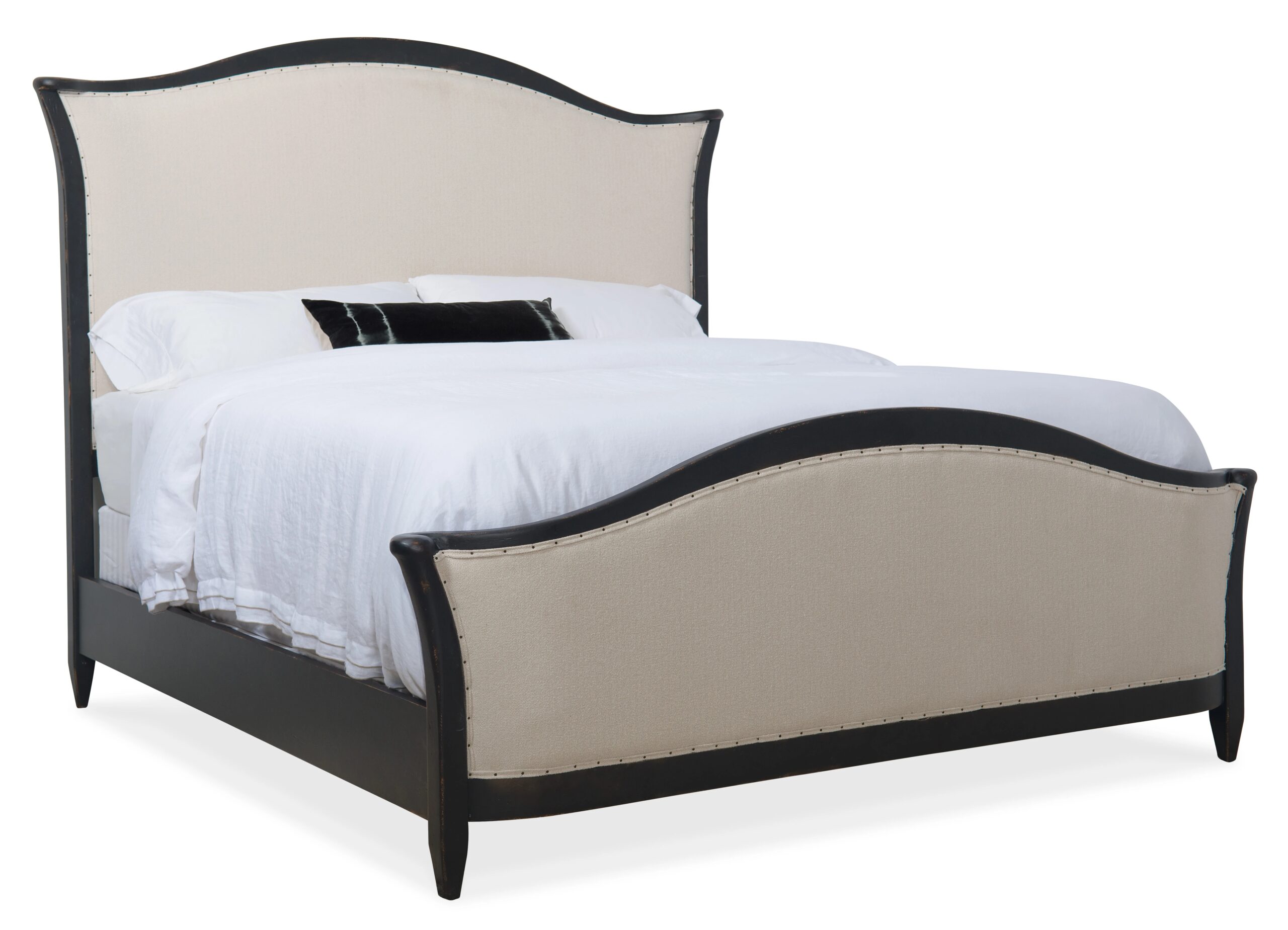 fd63e68d463e2008515b7fdea3940739 Ciao Bella Cal King Upholstered Bed- Black - Image 1