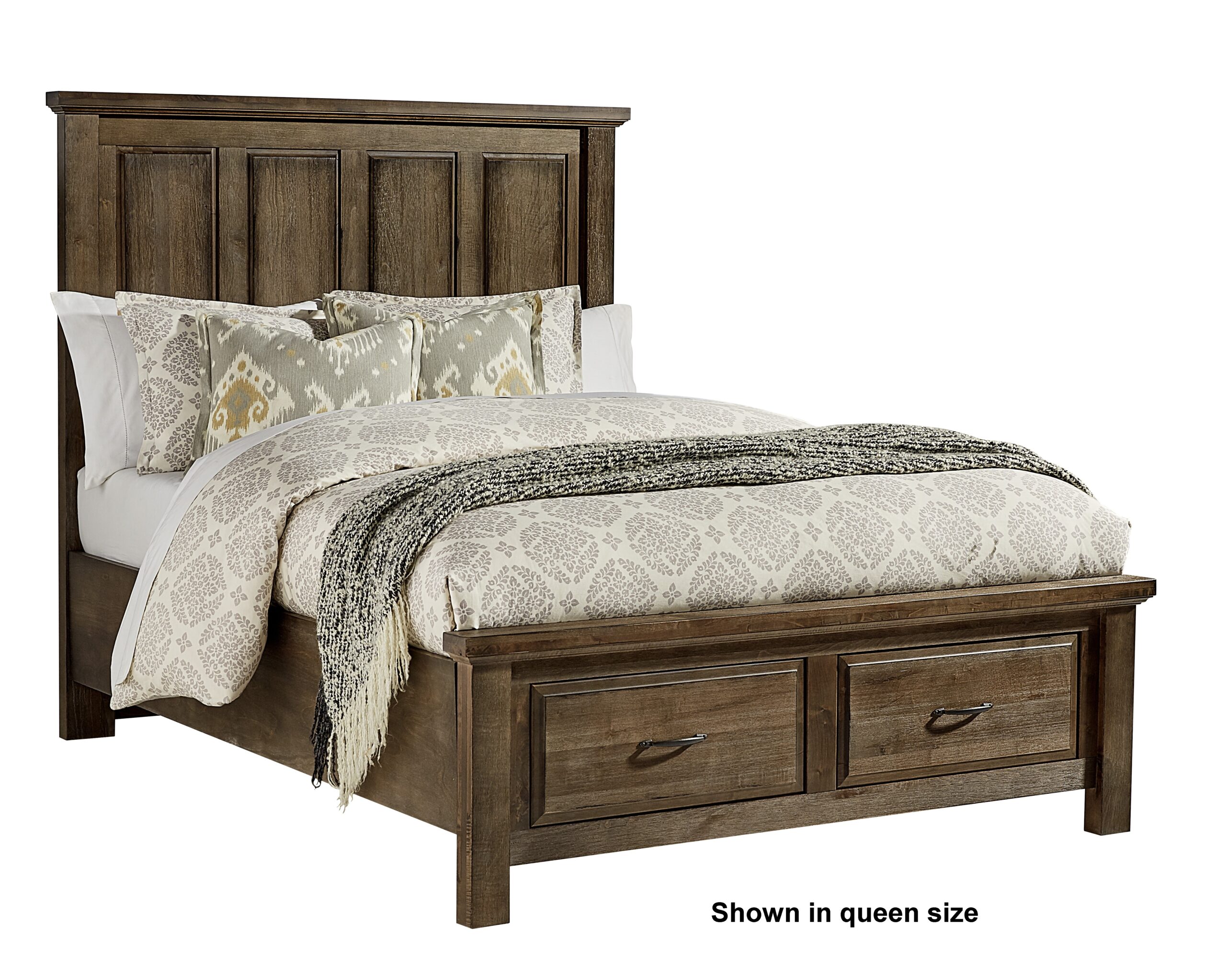 28e5470c8252fb859aa6501159d9954e Maple Road Mansion Bed With Storage Footboard - 117-669/066B/502/666T - Image 1