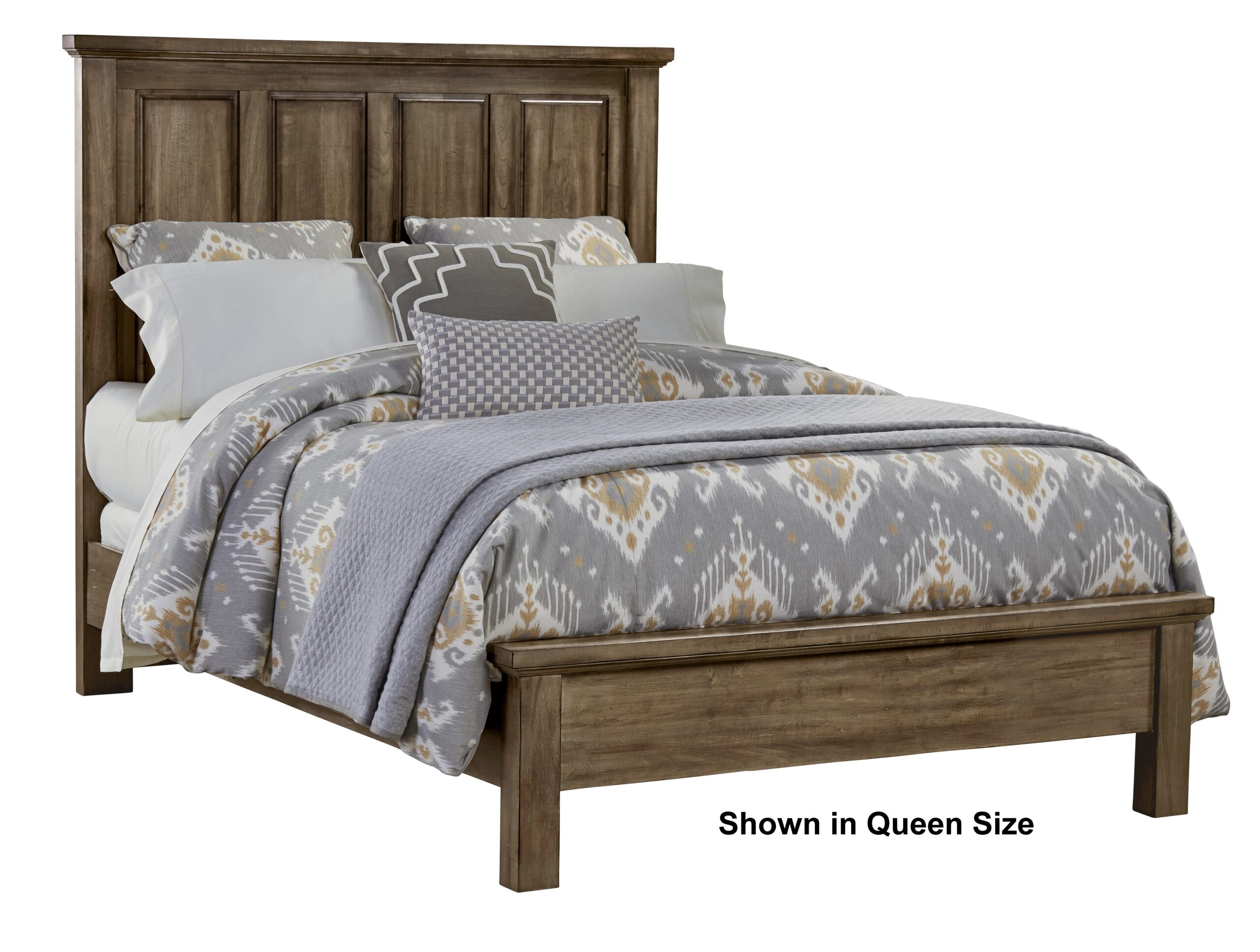 ba0935f8a3f5119fd15f44297471aac7 Maple Road Mansion Bed With Low Profile Footboard - 117-559/955/722, 117-669/966/733/MS2, 117-669/966/944/MS2 - Image 1