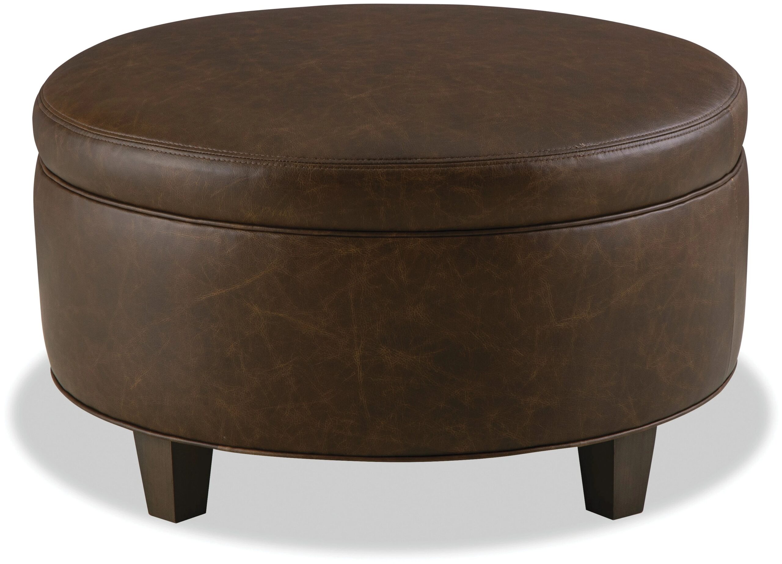 d561e4f4ddec355b9ee34f7b2b543ded CM Leather Ottomans & Poufs - L050600 - Image 1
