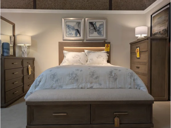 cascade dovetail queen illuminated panel bed (copy)