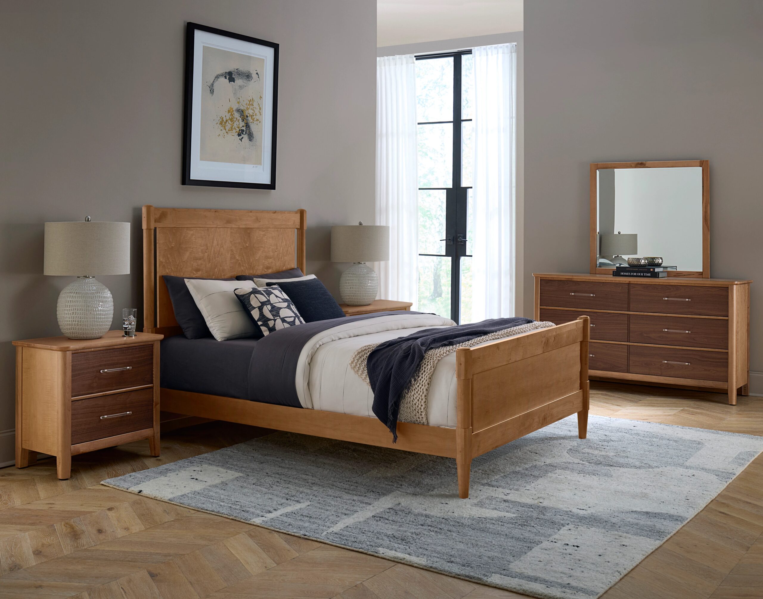 f319d54f445ee45b58af3d95863b10cd King Poster Bed - Image 1
