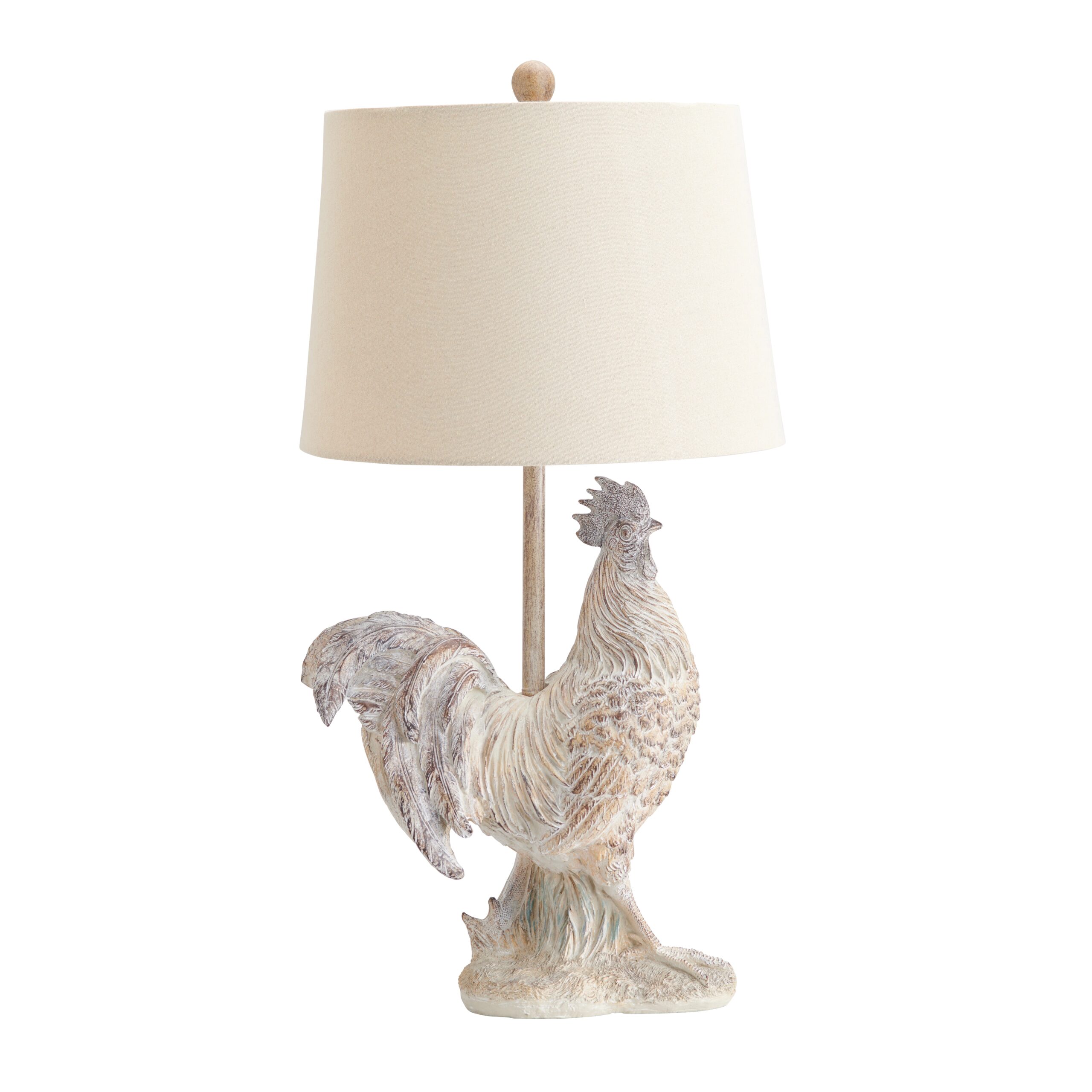 47876d21116b6037d2107c5aeae67b41 Barnyard Rooster Table Lamp - Image 1