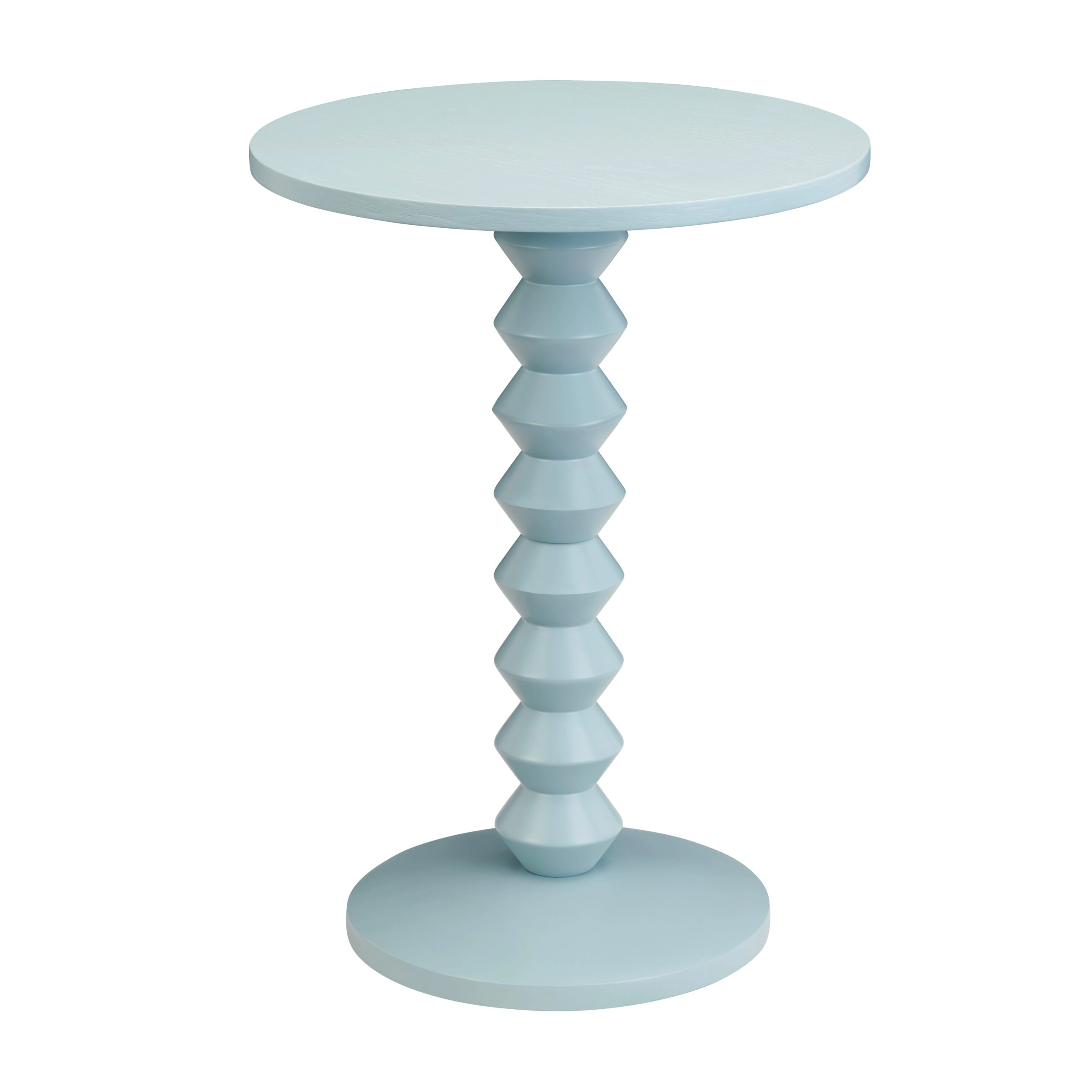 6d68afddd0f22d4004298220ecaad445 Taylor Accent Table (Blue) - Image 1