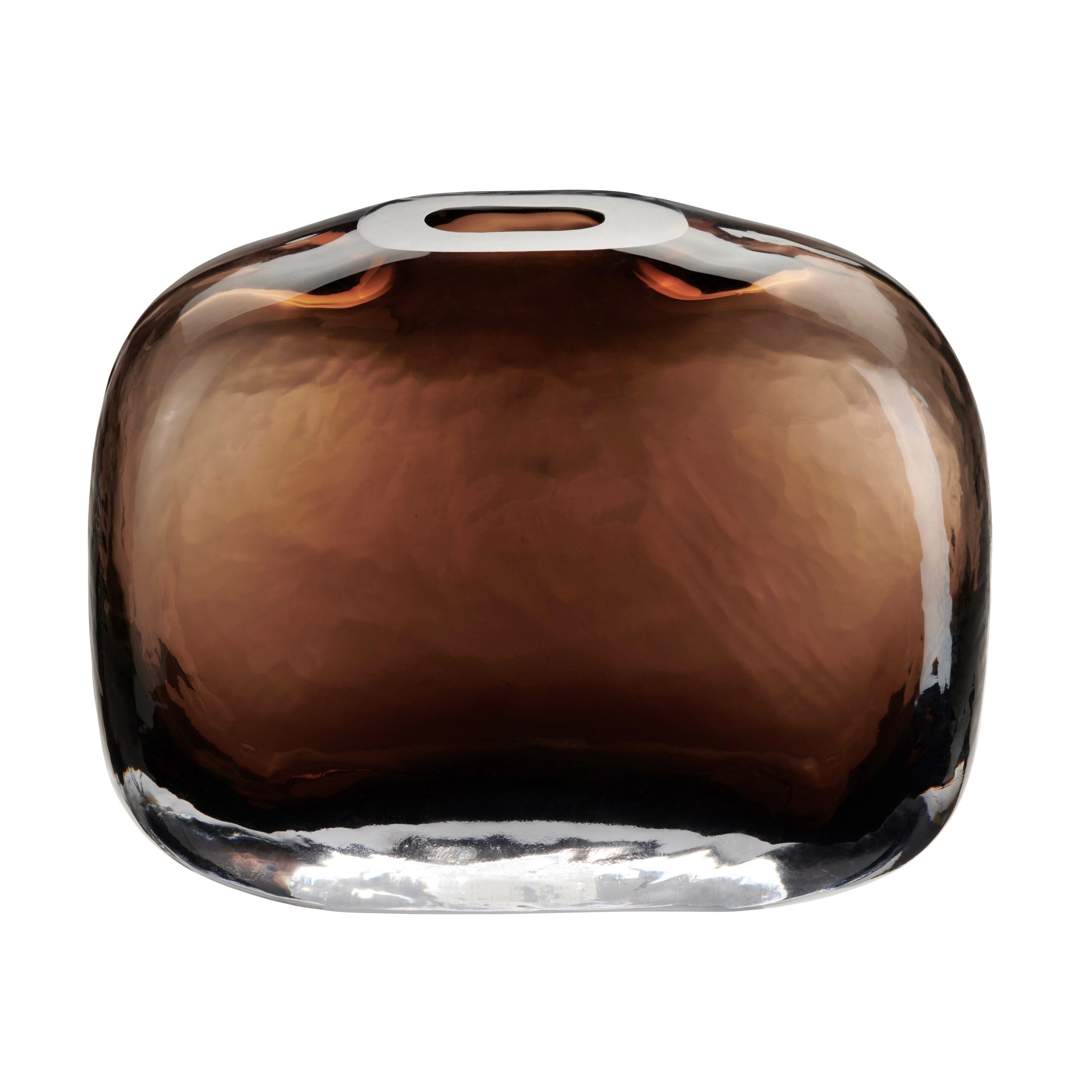 c82f1be8777cd916050f9cd26ea16515 Large Brown Bellmere Vases - Image 1