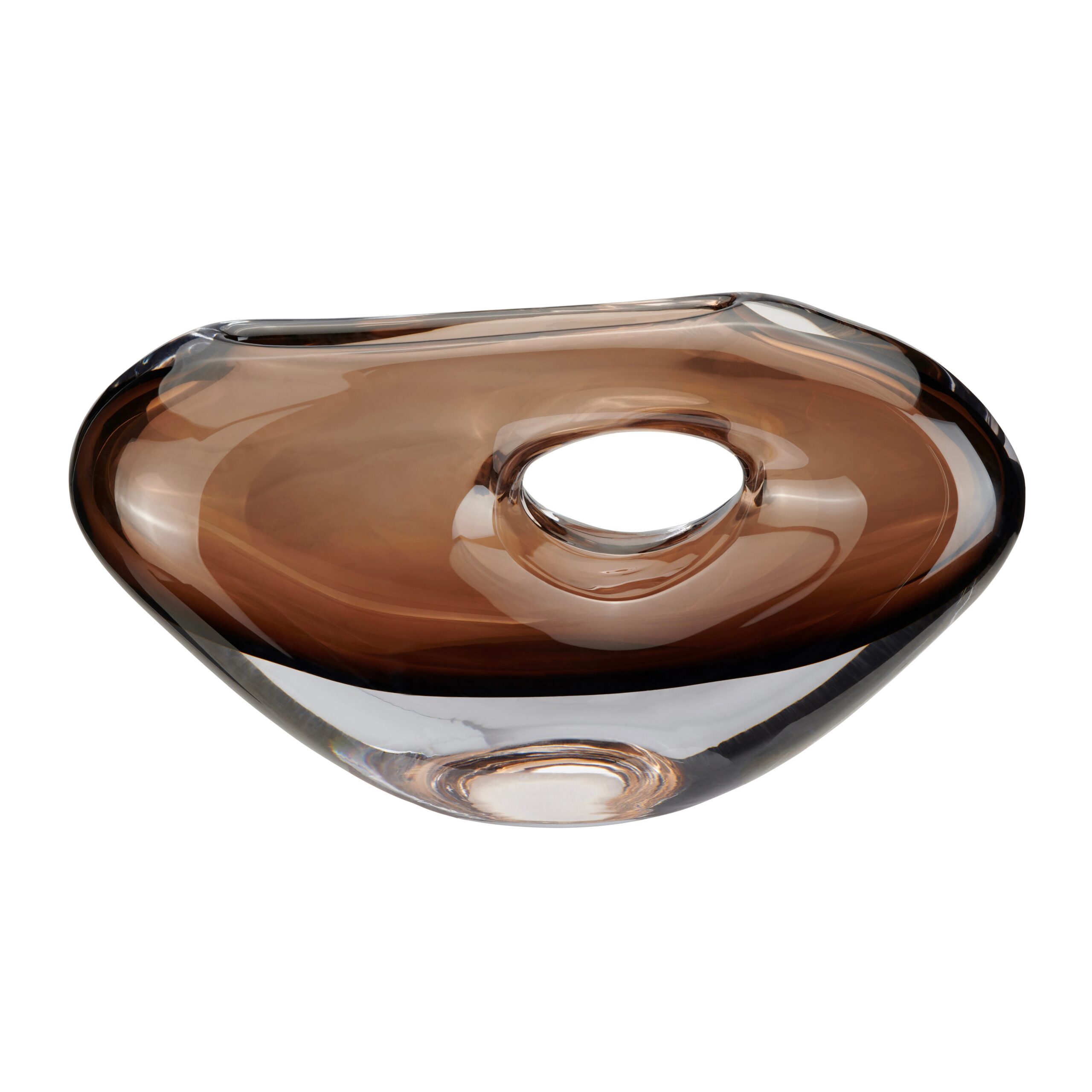 d8f16259889710f0ee565f6cba313ae2 Small Brown Bellmere Vases - Image 1